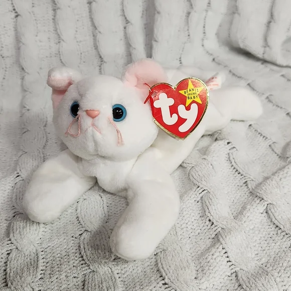 HOT Pink Beanie Baby Flip Ty Toys Vintage Ty Beanie Baby